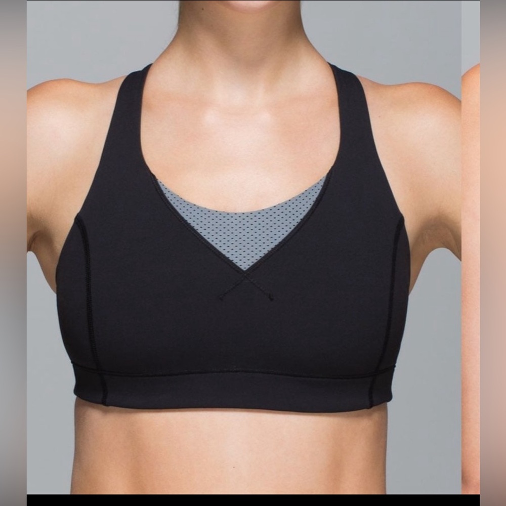 Women's Black Sports Bra